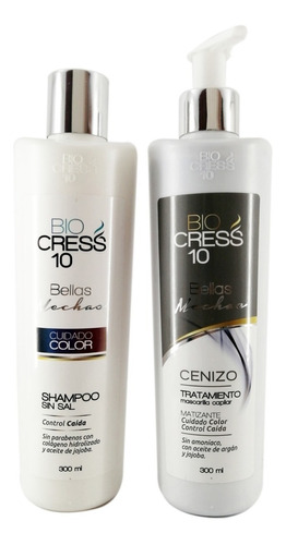 Biocress10 Kit Color Cenizo Matiz - mL a $346