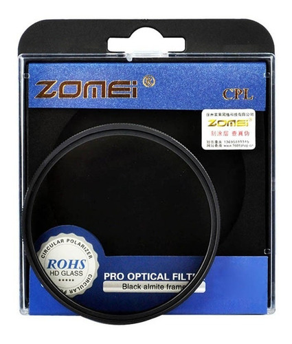 Polarizador Circular 52mm Zomei