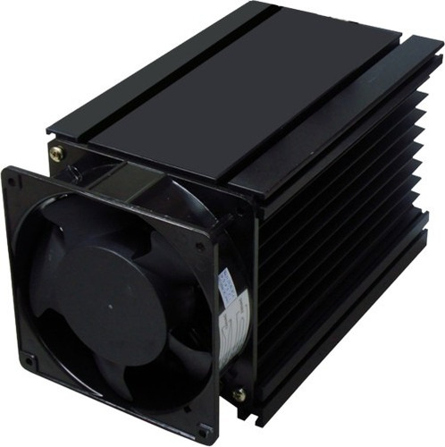 Dissipador Td20/200+cooler Para Rele Estado Sólido Até 200a