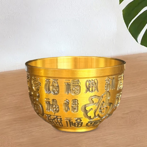 4 Pote De Armazenamento De Tigela De De Bronze, Tigela Bai
