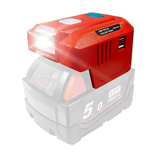 Inversor De Corriente De 150w Batería Milwaukee M18 18...