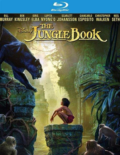 Blu-ray + Dvd The Jungle Book / Libro De La Selva 2016