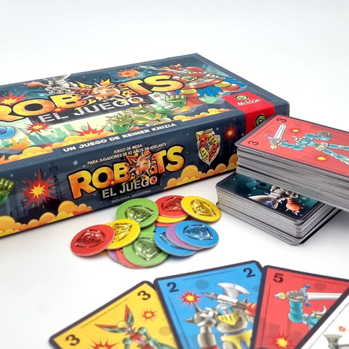 Robots Juego De Mesa De Cartas Y Estrategia De Reiner Knizia
