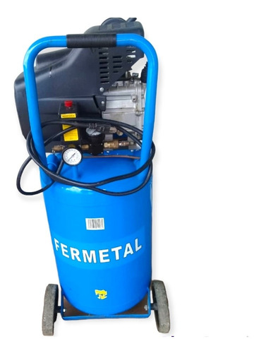 Compresor Vertical Fermetal 60 Litros 2hp Poco Uso 