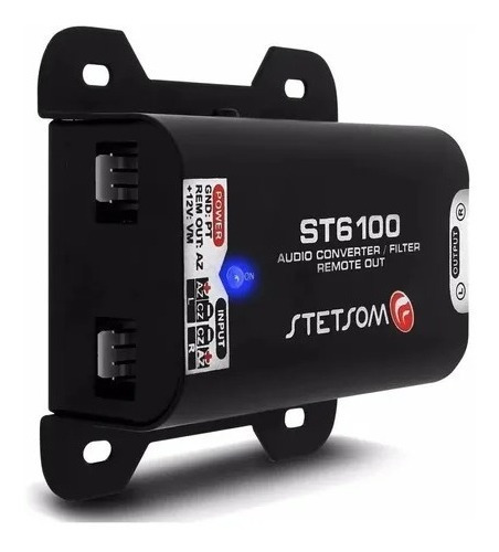 Imagem 2 de 3 de Conversor Adaptador Fio Para Rca Anti Ruído Stetsom St6100