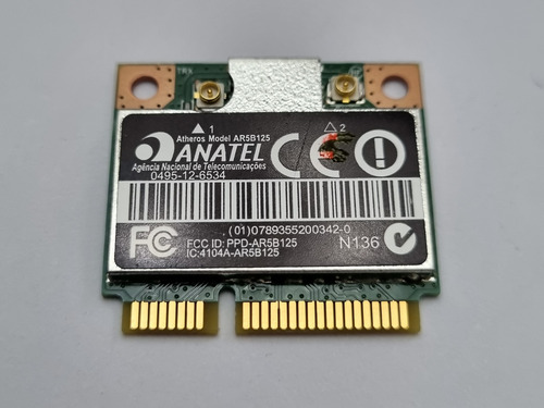 Placa Wi-fi Pc Hp Aio Pavilion 23-g205br Ar5b125 699546-001 (Usado)