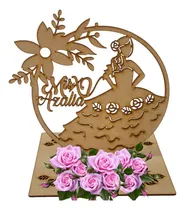 Comprar 10 Centros Mesa Xv Años\u002Fquinceañera + Cake Topper Gratis