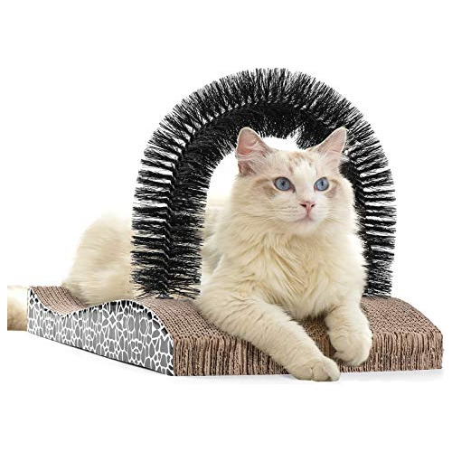 Pet Fur Grooming Cat Scratching Pads, Cats Self Groomer...