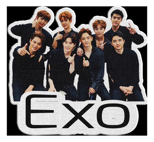 Parche Termoadhesivo Kpop Exo Modelo 04