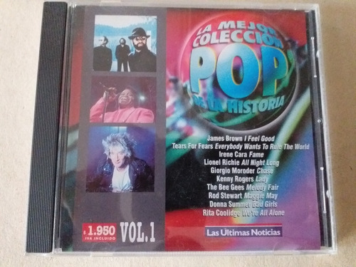 Cd La Mejor Colección Pop De La Historiavol. 1