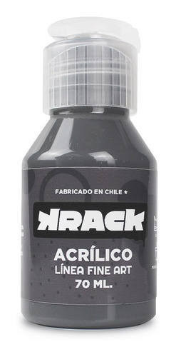 Frasco De Pintura Acrilica Krack 70ml