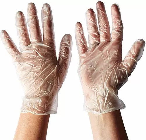 Paquete de 4000 guantes desechables de plástico, guantes desechables de  preparación de alimentos, guantes de polietileno seguros, guantes  desechables