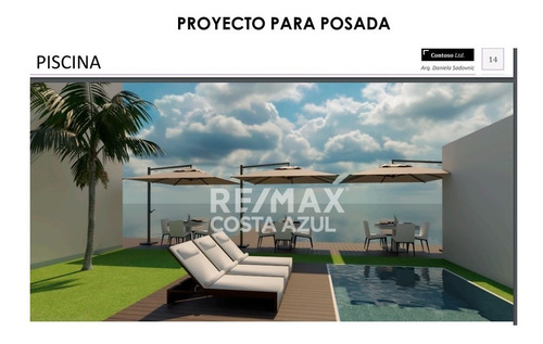 Se Vende Terreno Con Frente A La Laguna De Tucacas Con Uso De Marina Y Anteproyecto De Posada.