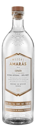 Paquete De 3 Mezcal Amarás Espadín Joven 750 Ml