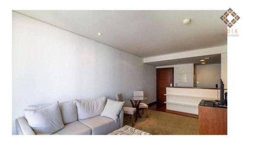 Imagem 4 de 15 de Flat Com 1 Dormitório À Venda, 60 M² Por R$ 600.000,00 - Itaim Bibi - São Paulo/sp - Fl0273