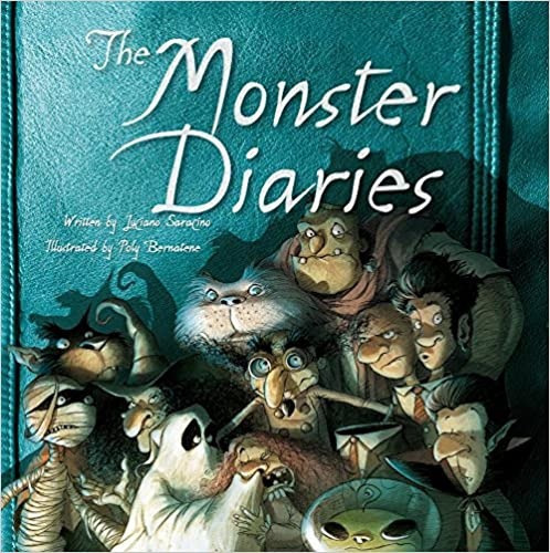 The Monster Diaries, De Luciano Saracino., Vol. Na. Editora Parragon, Capa Mole Em Inglês, 2017