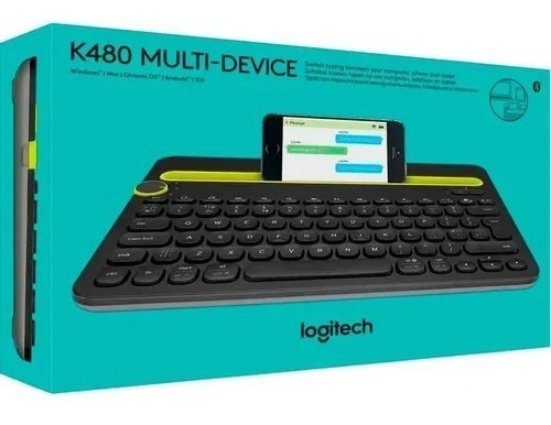 Teclado Logitech K480 Inalambrico Multidispositivo Bluetooth