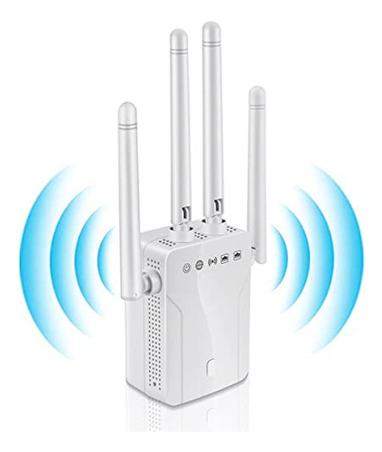Extensor Wifi 2023:1200 Mbps De Doble Banda, 2.4 G Y 5g Wifi