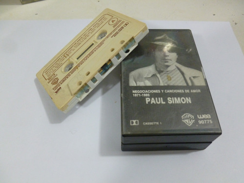 Cassette Paul Simon Negociacione 1971-1986. Cassette 1*leer*