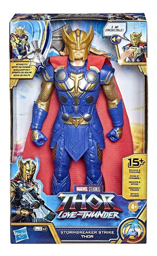 Boneco Thor Love And Thunder Ataque Tempestade Hasbro F3360