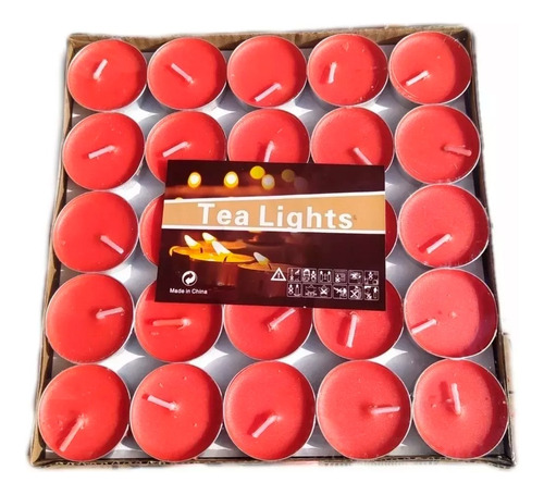 Velas Flotantes Tealight Set De 50 Unidades