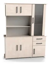 Comprar Modular Organizador Aparador 1.41m Funcional Orlandi S Color Abedul