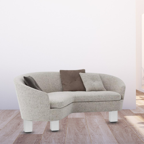 4 Patas Cuadradas Cromo 12 Cm Ajustables Para Muebles