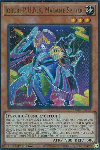 Yugioh! Joruri-p.u.n.k. Madame Spider Joruri-p.u.n.k. Madame Spider Inglés (Usado)