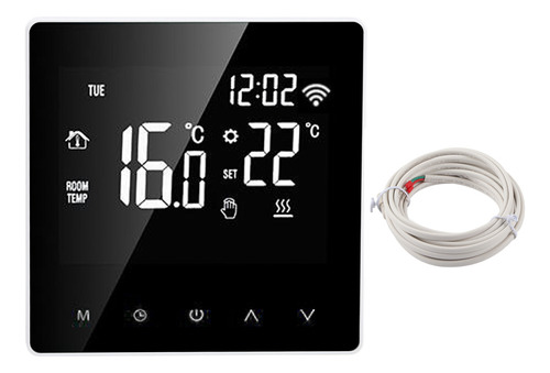 Me81h Smart Wifi Lcd Termostato Agua Calefacción De Pared Y