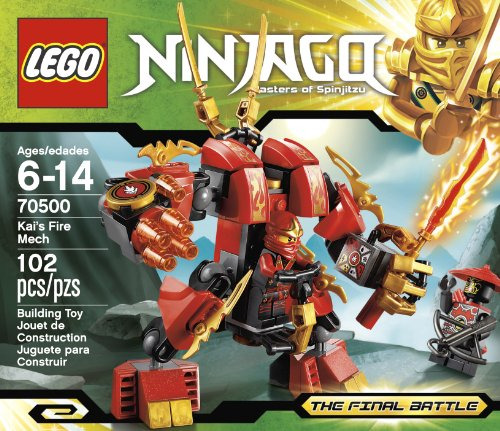 Lego Ninjago Kais Fire Mech 70500 (descontinuado Por El Fabr