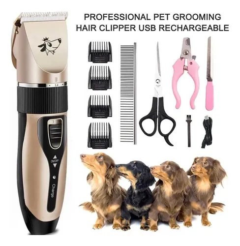 Kit Peluqueria Cortar Pelo Perros Gatos Mascotas Sheli 2253