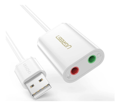 Adaptador Tarjeta De Sonido Externo Usb 2.0 Ugreen 