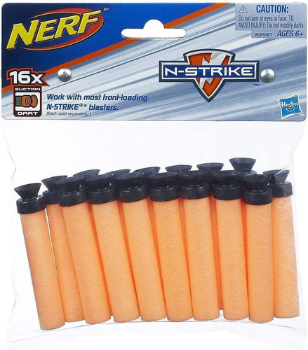 Nerf Nerf N-strike - Dardos De Succión (16 Unidades)
