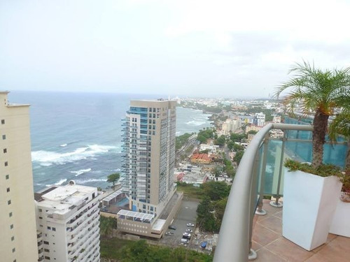Imagen 1 de 10 de Malecon Center, Vista Al Mar De Frente La Terraza Mas Amplia