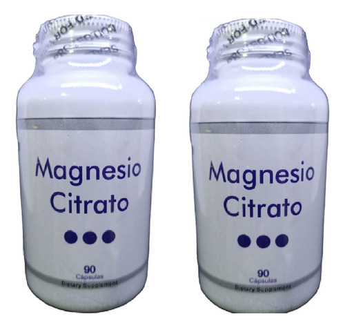 Citrato Magnesio X90 2 Potes - mL a $75