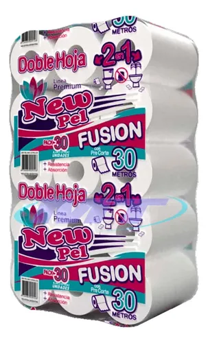 Papel Higiénico Bolsón Doble Hoja 30 Metros X 30u