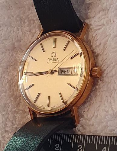 Relógio Ômega Automatic De Ouro