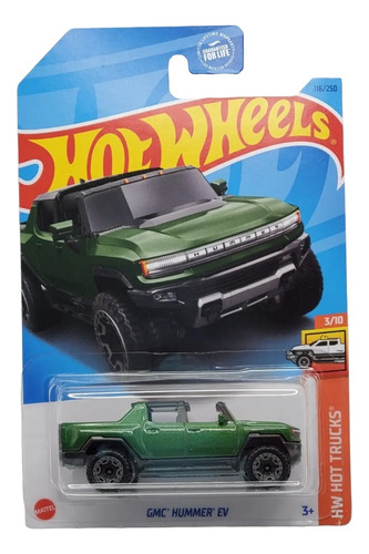 Hot Wheels Gmc Hummer Ev Verde #116/250 2023 P