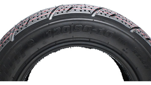Llanta Premium 120/90-10 Motonetas 6cps Rs No Usa Camara