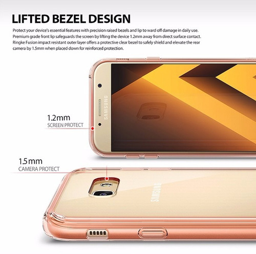 Capa Para Galaxy A7 2017 Ringke Fusion Premium 100% Original