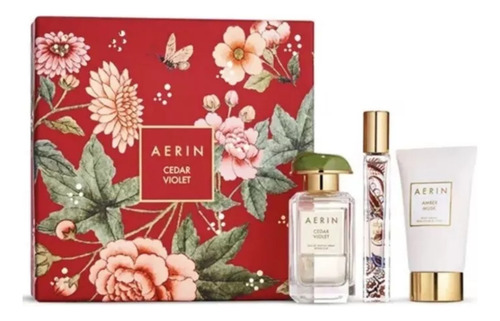 Aerin Cedar Violet Y Amber Musk / Set 3 Pzas Edp
