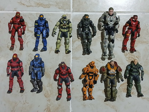 Figura Halo Mcfarlane, Jazwares Y Joyride Lote (detalles) (Usado)