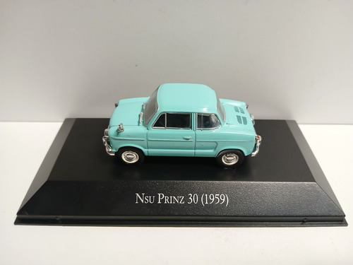 Autos Inolvidables Argentinos Salvat 1.43 + Tapa De Acrílico Nsu Prinz 30