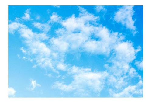 Fundo Fotográfico Nuvens Céu 2,2x1,5 Fff-626