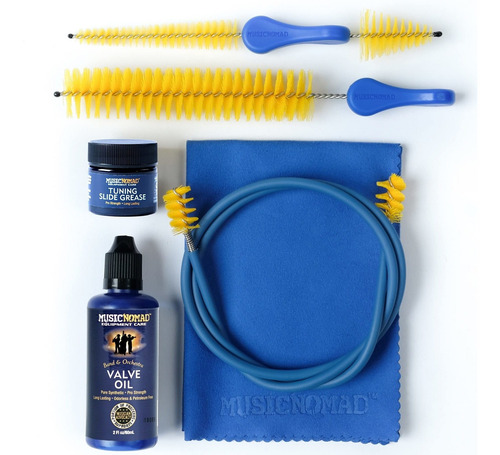 Imagen 1 de 1 de Musicnomad Kit Limpiezay Cuidado Trompeta Premium Diseño
