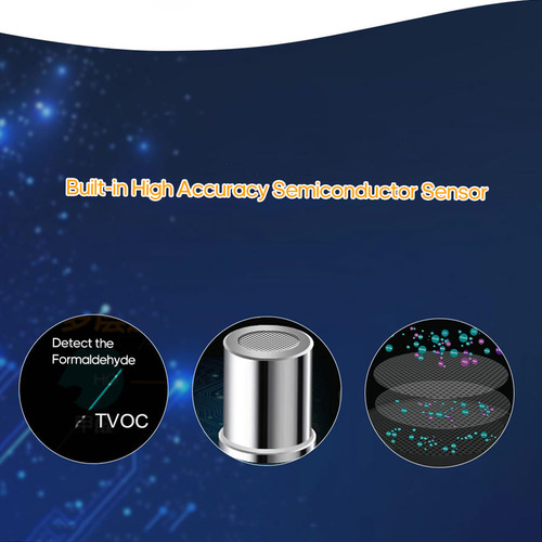 Detector Lcd Portátil Hcho, Sensor De Alta Precisión Tvoc.te