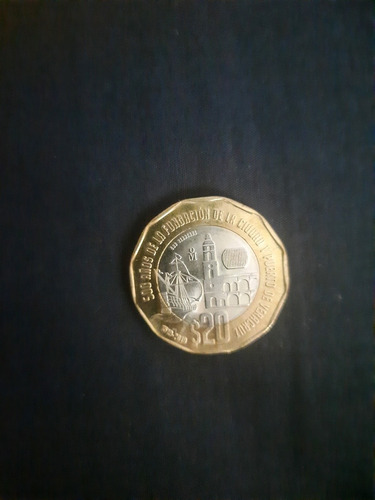 Moneda. 500 Años De La Fundación Del Puerto De Veracruz