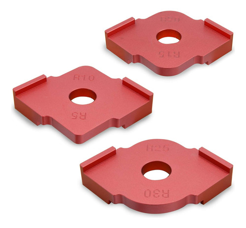 Conjunto De 3 Plantillas De Fresadora Radius Jig Radius, ...