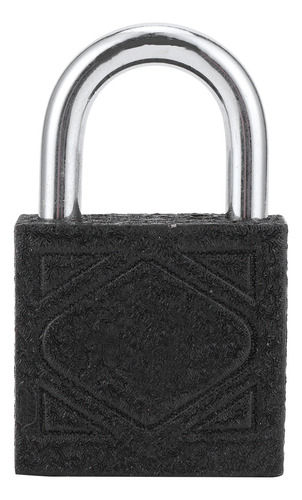 Candado De Latón Y Cerradura De Puerta De Hierro Negro Engro