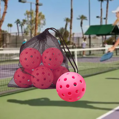 6x Pelotas De Pickleball, Pelotas De Práctica De